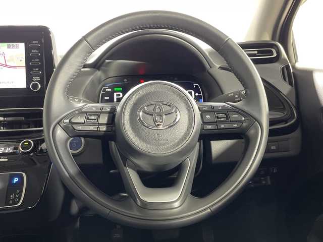 トヨタ アクア G 神奈川県 2023(令5)年 0.5万km ダークブルーマイカM トヨタセーフティセンス/純正7型ディスプレイオーディオ/・BT/USB/MiraCast/パノラミックビューモニター/ビルトインETC/前後ドライブレコーダー/スマートキー/スペアキー/プッシュスタートボタン/BSM/オートライト/純正フロアマット