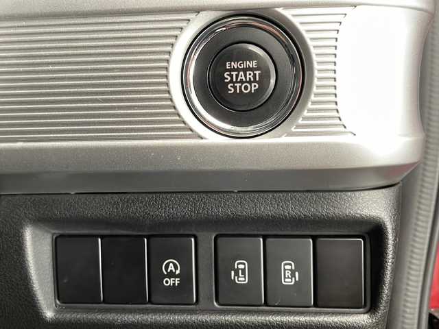 スズキ スペーシア カスタム HYBRID XS ターボ 宮崎県 2019(平31)年 5.4万km フェニックスレッドパール/ブルーイッシュブラックパール 禁煙車/衝突被害軽減ブレーキ/純正8型ナビＴＶ/（Panasonic/CN-RZ843/CD/DVD/Bluetooth/フルセグTV)/純正ドライブレコーダー/純正ビルトインETC/純正LEDオートライト/純正LEDフォグ/純正15インチアルミ/純正エアロ/純正ルーフエンドスポイラー/純正フロアマット/全方位モニター/両側電動スライドドア/クルーズコントロール/ヘッドアップディスプレイ/クリアランスソナー/レーンディパーチャーアラート/ウインカードアミラー/ハーフレザーシート/シートヒーター/オートエアコン/パドルシフト/スマートキー/プッシュエンジンスタート/新車時保証書/取扱い説明書