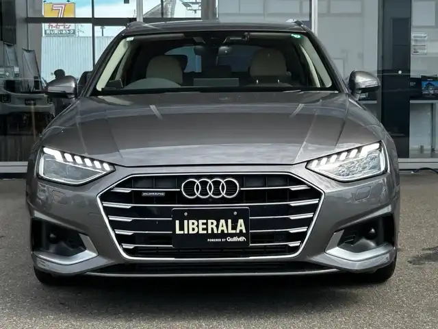 アウディ Ａ４ 45TFSIクワトロアドバンスド 富山県 2020(令2)年 3.9万km グレー メモリナビ/Bluetooth接続/USB接続/AM/FMラジオ/360°カメラ/パワーバックドア/ACC/アイドリングストップ/D/N席パワーシート/D/N席シートヒーター/横滑り防止/パークアシスト/バーチャルコックピット/ETC2.0/純正17インチAW