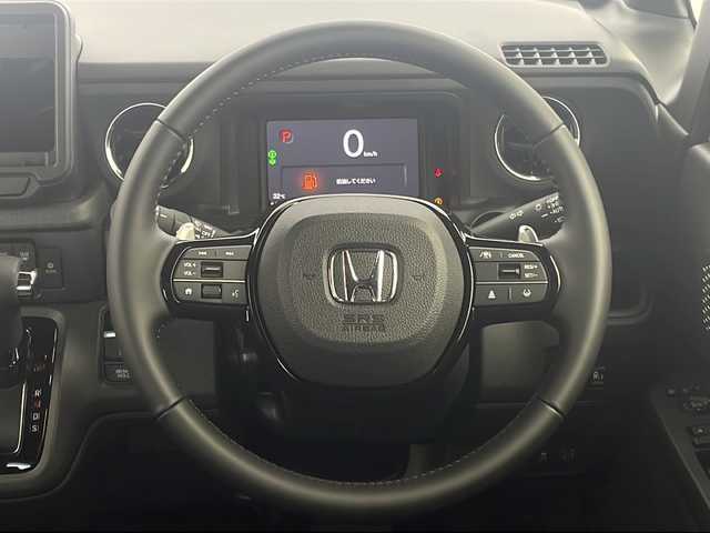 ホンダ Ｎ ＢＯＸ カスタム ターボ 栃木県 2025(令7)年 0.1万km クリスタルブラックパール ホンダセンシング/・衝突軽減ブレーキ/・レーダークルーズコントロール/・レーンキープアシスト/・先行車発進お知らせ/両側電動スライドドア/D/N席シートヒーター/ハーフレザーシート/電動パーキング/ブレーキホールド/ステアリングスイッチ/取扱説明書