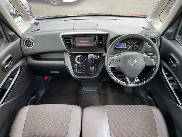 日産 デイズ ルークス HWS X Vセレクション 東京都 2019(令1)年 3.3万km スパークリングレッド/ブラック 全周囲　/両電スラ　/純ナビ　/地デジ　/エマブレ　/オートマチックハイビーム　/ＬＥＤヘッドライト　/ＥＴＣ　/純正アルミホイール　/純正フロアマット　/アイドリングストップ　/レーンディパーチャーアラート