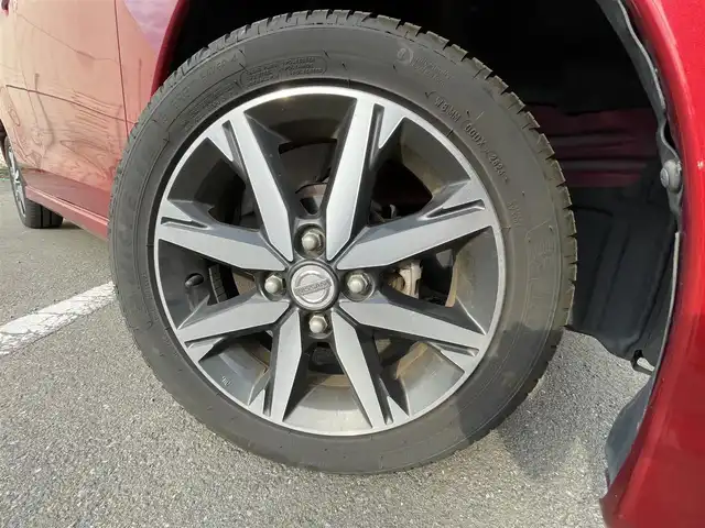 日産 デイズ ルークス HWS X Vセレクション 東京都 2019(令1)年 3.3万km スパークリングレッド/ブラック 全周囲　/両電スラ　/純ナビ　/地デジ　/エマブレ　/オートマチックハイビーム　/ＬＥＤヘッドライト　/ＥＴＣ　/純正アルミホイール　/純正フロアマット　/アイドリングストップ　/レーンディパーチャーアラート