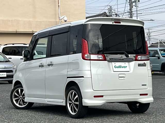 スズキ スペーシア X リミテッド 愛知県 2015(平27)年 7万km パールホワイト 登録時走行距離70076km/純正オーディオ/プリクラッシュセーフティー/前席シートヒーター/横滑り防止/アイドリングストップ/純正フロアマット/純正ドアバイザー/ハロゲンヘッドライト/後席サイドサンシェード/両側パワースライドドア/スマートキー/（スペアキー×１）/取説/保証書