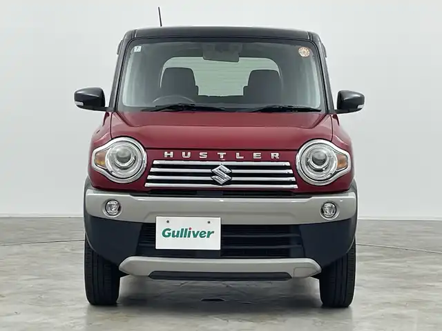 スズキ ハスラー Jスタイル Ⅱ 群馬県 2016(平28)年 8.4万km フェニックスレッドパール/ブルーイッシュブラックパール 純正7インチナビ スズキセーフティーセンス　ハーフレザーシート　前席シートヒーター　アイドリングストップ機能　ビルトインETC　バックカメラ　オートエアコン　