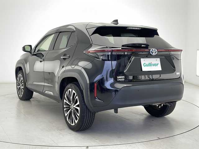 トヨタ ヤリスクロス ハイブリッド Z 千葉県 2022(令4)年 1.6万km 黒 衝突軽減ブレーキ/レーンキープアシスト/オートマッチクハイビーム/純正ディスプレイオーディオ/（フルセグ/Bluetooth/USB/FM/AM/Miracast）/バックカメラ/全方位カメラ/ETC/ブラインドスポットモニター/ハーフレザーシート/シートヒーター（運転席＋助手席）/LEDヘッドライト/電動格納ミラー