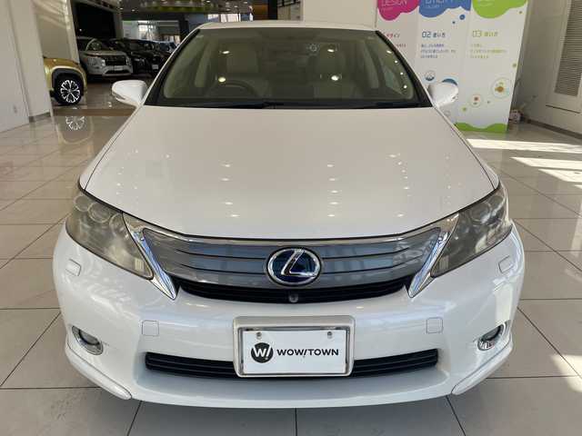 レクサス ＨＳ 250h バージョンS 埼玉県 2010(平22)年 14.8万km ホワイトパールクリスタルシャイン 純正HDDナビ/　　CD/DVD/USB/フルセグ/バック/フロントカメラ/クルーズコントロール/HIDオートライト/純正18インチアルミホイール/パワーシート/ステアリングスイッチ/コーナーセンサー/ビルトインETC/スマートキー2本/禁煙車