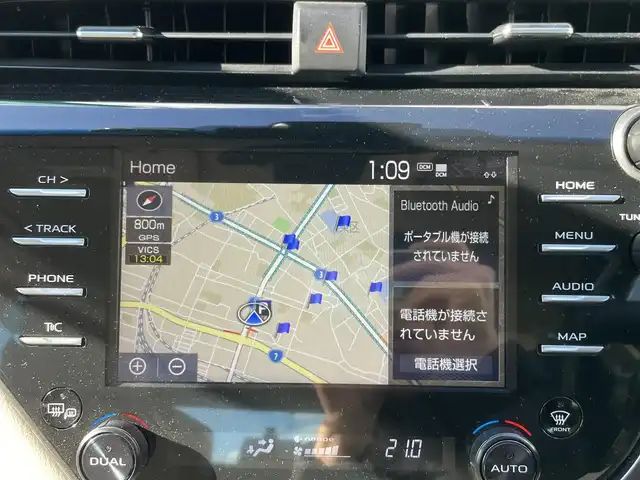 トヨタ カムリ G レザーパッケージ 新潟県 2020(令2)年 6.4万km プラチナホワイトパールマイカ ワンオーナー/モデリスタエアロ/メモリナビ/ワンセグテレビ/バックカメラ/ウィンカーミラー/クルーズコントロール/ドアバイザー/プッシュスタート/ETC2.0/運転助手席シートヒーター/運転助手席電動シート/Bluetooth/ブレーキホールド/電動パーキングブレーキ/走行モード/スペアキー1個