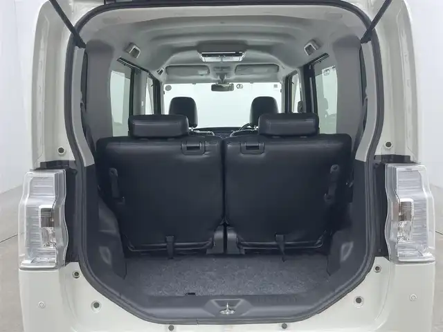 ダイハツ タント カスタム X SAⅡ 岡山県 2016(平28)年 4万km パールホワイトⅢ 8インチナビ（AVIC-RL99）/・FM/AM/Bluetooth/フルセグ/CD/DVD/バックカメラ/10.2インチフリップダウンモニター/両側パワースライドドア/ETC/スマートアシスト/・衝突軽減システム/オートライト/LEDヘッドライト/純正フロアマット/純正14インチアルミ/スマートキー2本/・プッシュスタート/ドアバイザー