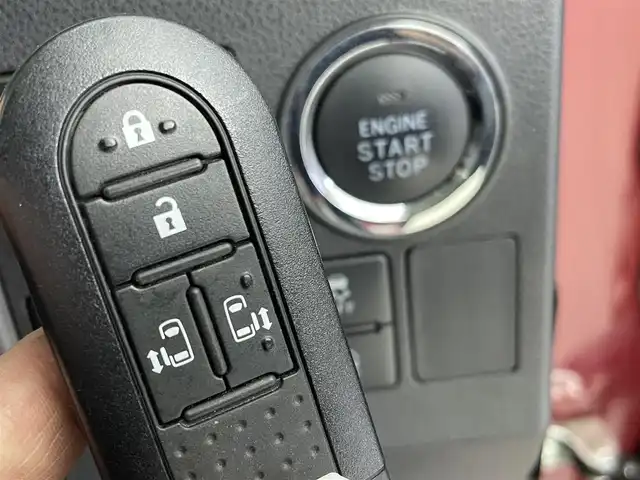 ダイハツ タント X VS SAⅢ 群馬県 2019(令1)年 1.7万km ファイアークォーツレッドM 禁煙車　純正７インチナビ　ドライブレコーダー　衝突軽減　全方位カメラ　シートヒーター　アイドリングストップ　両側パワースライドドア　レーンアシスト　アイドリングストップ　オートマチックハイビーム