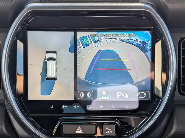 スズキ ハスラー Jスタイル 福井県 2021(令3)年 3.1万km ブルーイッシュブラックパール ４WD/純正9インチナビ/AM/FM/フルセグ/BT/CD/DVD/USB/iPod/全方位カメラ/衝突被害軽減システム/後方コーナーセンサー/レーンキープアシスト/横滑り防止装置/アイドリングストップ/盗難防止装置/寒冷地仕様/前席シートヒーター/前後ドライブレコーダー/本革巻きステアリング/純正フロアマット/ダブル＋サイドエアバッグ/カーテンエアバッグ/純正15インチAW/LEDヘッドライト/Fフォグ/スマートキー