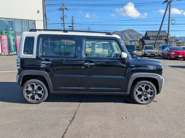 スズキ ハスラー Jスタイル 福井県 2021(令3)年 3.1万km ブルーイッシュブラックパール ４WD/純正9インチナビ/AM/FM/フルセグ/BT/CD/DVD/USB/iPod/全方位カメラ/衝突被害軽減システム/後方コーナーセンサー/レーンキープアシスト/横滑り防止装置/アイドリングストップ/盗難防止装置/寒冷地仕様/前席シートヒーター/前後ドライブレコーダー/本革巻きステアリング/純正フロアマット/ダブル＋サイドエアバッグ/カーテンエアバッグ/純正15インチAW/LEDヘッドライト/Fフォグ/スマートキー