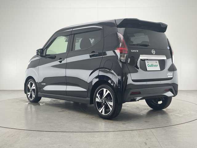 日産 デイズ HWS G ターボ プロパイロットED 宮崎県 2020(令2)年 3万km ブラック プロパイロット/エマージェンシーブレーキ/車線逸脱警報/車線逸脱防止支援/オートマチックハイビーム/クリアランスソナー/社外7インチSDナビ/フルセグTV/CD/DVD/Bluetooth/アラウンドビューモニター/LEDヘッドライト/アイドリングストップ/電動パーキングブレーキ/純正15インチAW/ETC/保証書/取扱説明書