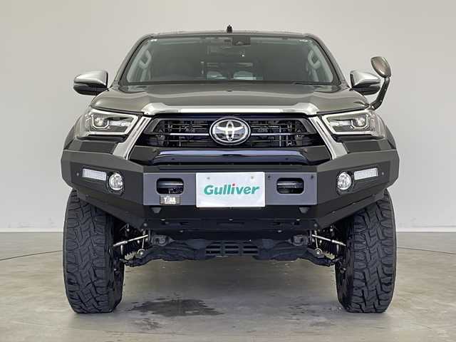 トヨタ ハイラックス Z 兵庫県 2021(令3)年 5.2万km オキサイドブロンズM /TRAIL製フロントバンパー//JAOS BATTLEZリフトアップサスペンション//TOYO OPEN COUNTRY R/Tタイヤ//FUEL OFFROAD17インチホイール//社外オーバーフェンダー//社外ヒッチメンバー//社外サイドステップ//SMART TOP製キャノピー//アルパイン１１インチナビ(EX11NX)/(CD.DVD.SD.フルセグ.Bluetooth)//バックカメラ//トヨタセーフティセンス//プリクラッシュセーフティ//レーンキープアシスト//レーダークルーズコントロール//前後ミラー型ドライブレコーダー//LEDオートライト//フォグランプ//ETC//プッシュスタート//スマートキー×2//純正フロアマット