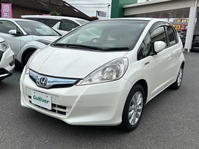 ホンダ フィット ハイブリット XHセレ ファインスタイル 埼玉県 2013(平25)年 1.7万km プレミアムホワイトパール ワンオーナー/ウィンカーミラー/ドアバイザー/ETC/AUX