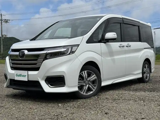 ホンダ ステップワゴン スパーダ eHEV G EXホンダS 兵庫県 2021(令3)年 4.8万km プラチナホワイトパール 純正10インチナビ/全方位カメラ/パーキングアシスト/フルセグTV/純正ドラレコ（前後）/ETC2.0/ハーフレザーシート/両側キックアクションパワースライドドア/レーダークルーズ＆レーンキープ/両前席シートヒーター/LEDヘッドライト＆フォグランプ/プッシュスタート＆スマートキー2個