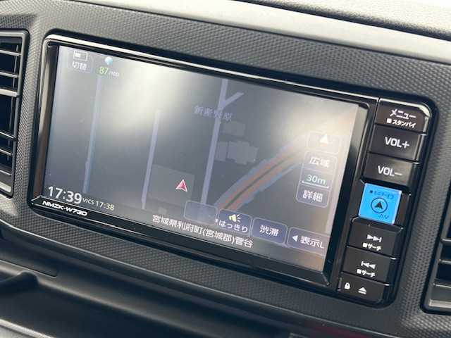 ダイハツ ミラ イース L SAⅢ 宮城県 2024(令6)年 0.5万km スカイブルーメタリック 禁煙車/純正メモリナビ/・BT/USB/AM/FM/CD/DVD/フルセグTV/レベライザー/リモコンキー/コーナーセンサー/ABS/横滑り防止装置/盗難防止装置/エアバッグ/オートライト/ハロゲン/バックカメラ