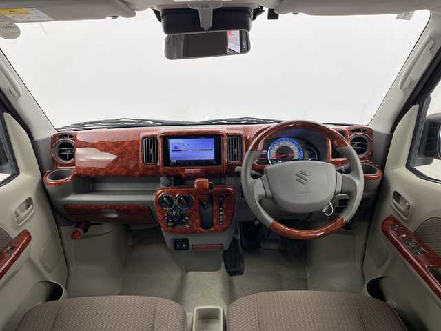 スズキ エブリイ JOINターボ 群馬県 2022(令4)年 1.3万km クールカーキPM ナビ　ワンセグＴＶ　バックカメラ　衝突被害軽減ブレーキ　レーンアシスト　横滑り防止装置　コーナーセンサー　社外アルミホイール　ルーフキャリア　ＥＴＣ　キーレスエントリー　電動格納ミラー　禁煙車