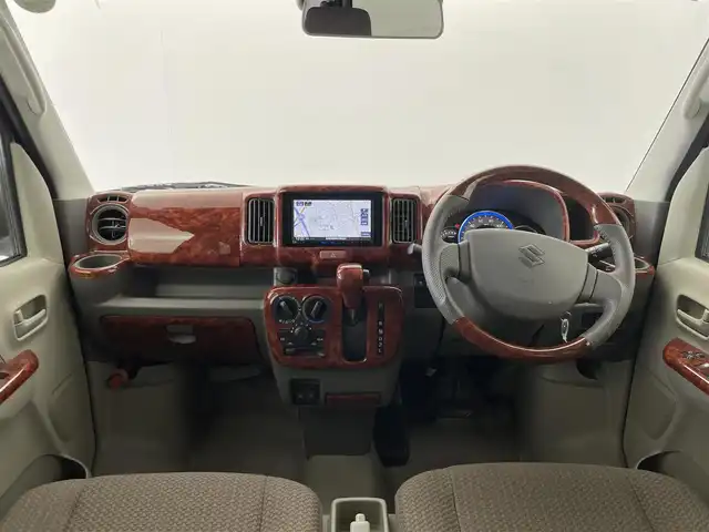 スズキ エブリイ JOINターボ 群馬県 2022(令4)年 1.3万km クールカーキPM 社外7インチメモリナビ/CD/TV/Bluetooth/＝＝＝＝＝/ＳＤナビ　Ｂｌｕｅｔｏｏｔｈ　バックカメラ　ＴＵＦＲＥＱルーフキャリア　デュアルカメラブレーキサポート　車線逸脱警報　パーキングソナー　ＥＴＣ　オートライト　社外アルミホイール　キーレス　４ＷＤ　禁煙