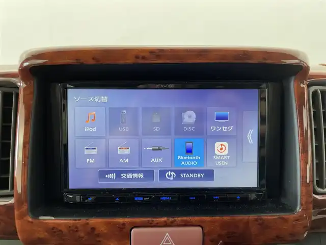 スズキ エブリイ JOINターボ 群馬県 2022(令4)年 1.3万km クールカーキPM 社外7インチメモリナビ/CD/TV/Bluetooth/＝＝＝＝＝/ＳＤナビ　Ｂｌｕｅｔｏｏｔｈ　バックカメラ　ＴＵＦＲＥＱルーフキャリア　デュアルカメラブレーキサポート　車線逸脱警報　パーキングソナー　ＥＴＣ　オートライト　社外アルミホイール　キーレス　４ＷＤ　禁煙