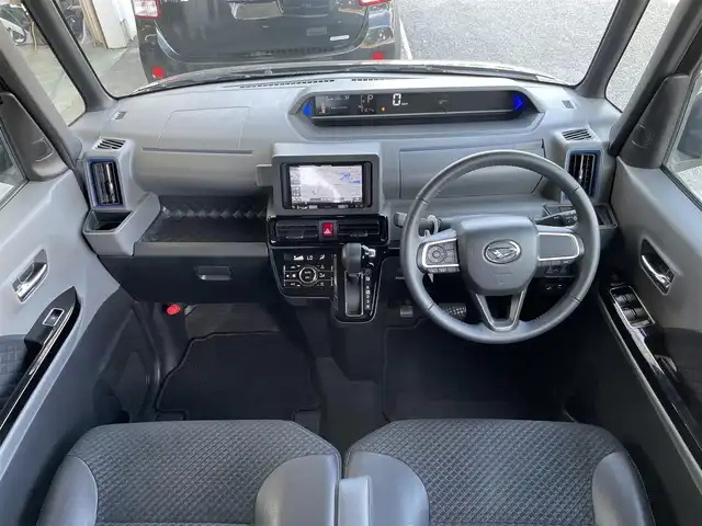 ダイハツ タント カスタム RS 東京都 2019(令1)年 3.2万km ブラックマイカメタリック 社外ナビ/バックカメラ/フルセグTV/両側電動スライドドア/前方ドライブレコーダー/ETC/スマートキー/スマートアシスト/純正フロアマット/純正ドアバイザー