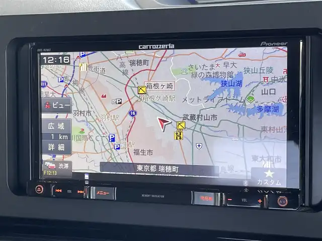 ダイハツ タント カスタム RS 東京都 2019(令1)年 3.2万km ブラックマイカメタリック 社外ナビ/バックカメラ/フルセグTV/両側電動スライドドア/前方ドライブレコーダー/ETC/スマートキー/スマートアシスト/純正フロアマット/純正ドアバイザー