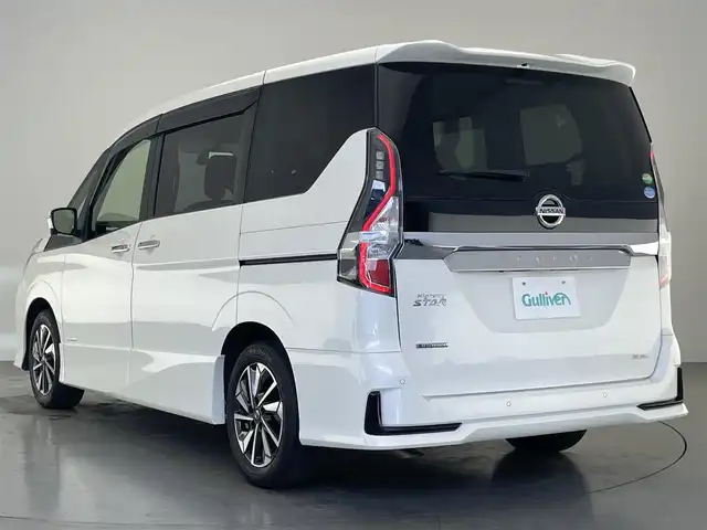 日産 セレナ ハイウェイスター 愛知県 2020(令2)年 2.2万km ブリリアントホワイトパール 純正１０型ナビ　ＢＳＭ　セーフティパックＢ　純正後席モニター　ブルーレイ可　フルセグＴＶ　パーキングアシスト　全方位カメラ　プロパイロット　LEDオート　ハンズフリーパワスラ　追従クルコン　車線逸脱　衝突軽減　フォグランプ　純正マット　純正16インチAW　USB　ETC　