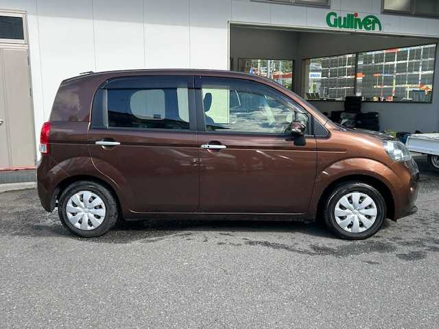 トヨタ ポルテ X 宮城県 2013(平25)年 1.6万km ダークブラウンマイカメタリック 純正SDナビ/FM/AM/CD/BT/ワンセグTV/バックカメラ/片側パワースライドドア/純正スチール夏タイヤ14インチ/社外アルミ冬タイヤ14インチ/純正フロアマット/アイドリングストップ/横滑り防止装置/純正フロアマット/ウィンカードアミラー/電動格納ミラー/プッシュスタート