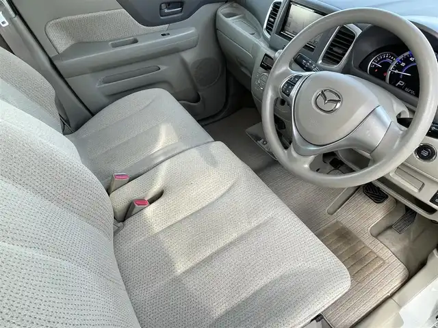 マツダ フレアワゴン XS 新潟県 2016(平28)年 5.7万km クリスタルホワイトP ワンオーナー/保証書/取扱説明書/プッシュスタート/ドアバイザー/ワンセグテレビ/AM/FM/Bluetooth/iPod/ベンチシート/アイドリングストップ/純正フロアマット/レーンキープアシスト/シートヒーター/電動格納ミラー/スペアキー/スマートキー/パワーウィンドウ/4WD