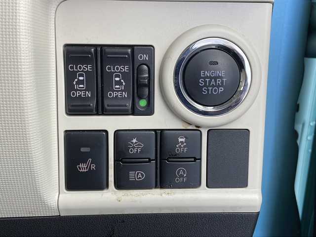 ダイハツ ムーヴ キャンバス G ホワイトアクセント VS SAⅢ 栃木県 2021(令3)年 4.1万km ファインミントメタリック ワンオーナー/純正ナビ/Bluetooth/CD/FM/AM/DVD/フルセグTV/アラウンドビューモニター/両側パワースライドドア/ETC/スマートアシストIII/・衝突回避軽減ブレーキ/・後方誤発進抑制機能/・先行車発進お知らせ/・オートハイビーム/オートLEDライト/フォグランプ/プッシュスタート/スマートキー/保証書/取扱説明書