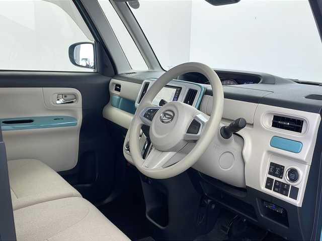 ダイハツ ムーヴ キャンバス G ホワイトアクセント VS SAⅢ 栃木県 2021(令3)年 4.1万km ファインミントメタリック ワンオーナー/純正ナビ/Bluetooth/CD/FM/AM/DVD/フルセグTV/アラウンドビューモニター/両側パワースライドドア/ETC/スマートアシストIII/・衝突回避軽減ブレーキ/・後方誤発進抑制機能/・先行車発進お知らせ/・オートハイビーム/オートLEDライト/フォグランプ/プッシュスタート/スマートキー/保証書/取扱説明書