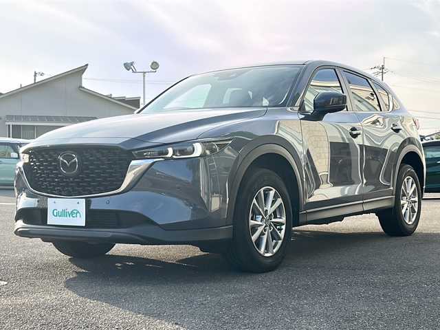 マツダ ＣＸ－５ XD スマートエディション 香川県 2022(令4)年 3.4万km ポリメタルグレーM 純正メーカーOPナビ（フルセグ/BT）/パノラミックビューモニター/コーナーセンサー/レーダークルーズコントロール/TSR（交通標識認証システム）/SCBS（スマートシティブレーキサポート）/LEDヘッドライト/ブラインドスポットモニター/ヘッドアップディスプレイ/ETC