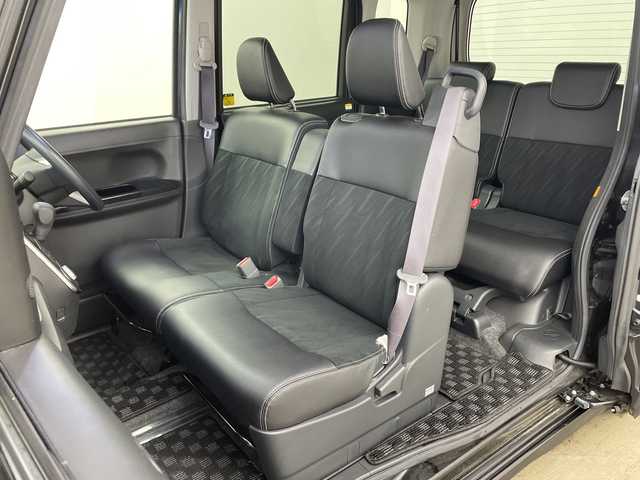 ダイハツ タント カスタム X トップED SA Ⅲ 兵庫県 2017(平29)年 6.1万km ブラックマイカメタリック ・社外ナビ/TV/USB/CD/AM/FM/・バックカメラ/・スマートアシストIII/・衝突回避支援ブレーキ機能/・衝突警報機能/・誤発進抑制制御機能/・ブレーキ制御付誤発進抑制機能/・車線逸脱警報/・路側逸脱抑制機能/・ふらつき警報/・先行車発進お知らせ機能/・オートハイビーム/・片側パワースライドドア/・ステアリングスイッチ/・ファブリック＋ソフトレザー調シート/・社外16インチアルミホイール/・LEDヘッドライト/・フォグランプ/・ETC/・前方ドライブレコーダー/・スマートキー/・取扱説明書/・保証書