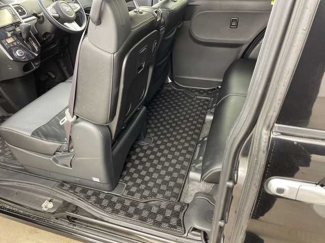 ダイハツ タント カスタム X トップED SA Ⅲ 兵庫県 2017(平29)年 6.1万km ブラックマイカメタリック ・社外ナビ/TV/USB/CD/AM/FM/・バックカメラ/・スマートアシストIII/・衝突回避支援ブレーキ機能/・衝突警報機能/・誤発進抑制制御機能/・ブレーキ制御付誤発進抑制機能/・車線逸脱警報/・路側逸脱抑制機能/・ふらつき警報/・先行車発進お知らせ機能/・オートハイビーム/・片側パワースライドドア/・ステアリングスイッチ/・ファブリック＋ソフトレザー調シート/・社外16インチアルミホイール/・LEDヘッドライト/・フォグランプ/・ETC/・前方ドライブレコーダー/・スマートキー/・取扱説明書/・保証書