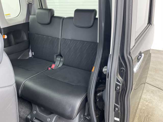 ダイハツ タント カスタム X トップED SA Ⅲ 兵庫県 2017(平29)年 6.1万km ブラックマイカメタリック ・社外ナビ/TV/USB/CD/AM/FM/・バックカメラ/・スマートアシストIII/・衝突回避支援ブレーキ機能/・衝突警報機能/・誤発進抑制制御機能/・ブレーキ制御付誤発進抑制機能/・車線逸脱警報/・路側逸脱抑制機能/・ふらつき警報/・先行車発進お知らせ機能/・オートハイビーム/・片側パワースライドドア/・ステアリングスイッチ/・ファブリック＋ソフトレザー調シート/・社外16インチアルミホイール/・LEDヘッドライト/・フォグランプ/・ETC/・前方ドライブレコーダー/・スマートキー/・取扱説明書/・保証書