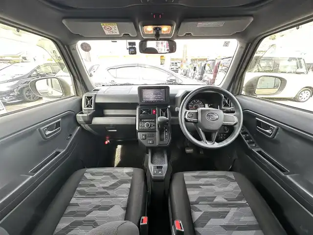 ダイハツ タフト X 群馬県 2021(令3)年 3.8万km サンドベージュメタリック スマートアシスト/社外ナビ/　　・ワンセグTV/　　・AM/FM/　　・CD・BT/スカイルーフ/ドライブレコーダー/オートブレーキホールド/ステアリングスイッチ/電動格納ミラー/純正ホイール/LEDヘッドライト/スペアキー１本/スマートキー/ドアバイザー