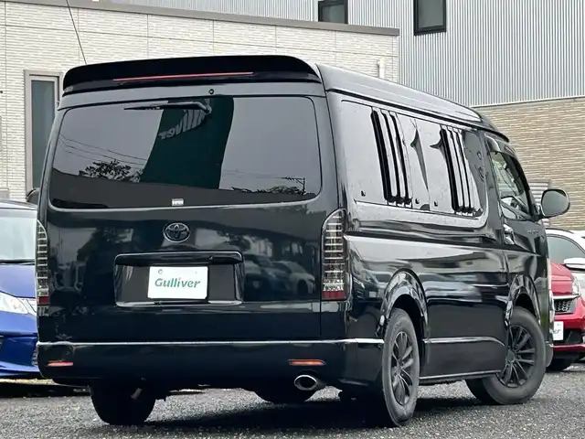 トヨタ ハイエース GL 宮城県 2013(平25)年 8.7万km ブラックマイカ /社外ナビ（DISC、SD、FM、AM、ワンセグ）//ベントルーバーバイザー　//社外フリップダウンモニター//デジタルバックミラー//ドライブレコーダー//片側パワースライドドア//エンジンスターター//ドアバイザー運転席・助手席//全席社外シートカバー//サマータイヤ//外付け社外スピーカー//アシストグリップ社外//ネックパッド