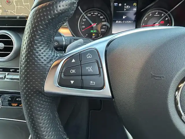 メルセデス・ベンツ Ｃ１８０ ワゴン スポーツ 岡山県 2015(平27)年 3.6万km イリジウムシルバー 純正8.4インチワイドディスプレイCOMANDシステムナビ/フルセグTV、CD、DVD、Bluetooth、AM、FM/バックカメラ/クルーズコントロール/パワーシート/前席シートヒーター/レーダーセーフティパッケージ/・BASプラス/・リアCPA/・PRE-SAFEブレーキ/・アクティブブラインドスポットアシスト/・アクティブレーンキーピングアシスト/アクティブパーキングアシスト/クラッシュセンサー/AMGスポークアルミホイール/パドルシフト/ヘッドアップディスプレイ