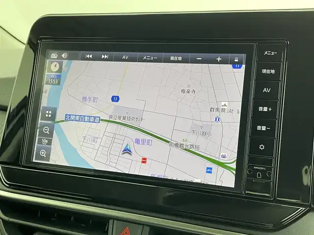 日産 ノート X 群馬県 2024(令6)年 0.3万km ピュアホワイトパール 禁煙車　純正９型ナビ（Bluetooth、SD、フルセグ、アップルカープレイ）バックカメラ　オートマチックハイビーム　標識認識機能　コーナーセンサー　LEDヘッドライト　電動パーキング　スマートキー