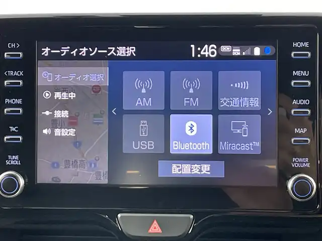 トヨタ ヤリス Z 愛知県 2021(令3)年 3.9万km ブラック 禁煙車/純正8インチナビ/（AM/FM/Bluetooth/USB)/全方位カメラ/トヨタセーフティセンス/・プリクラッシュセーフティ/・レーダークルーズコントロール/・オートマチックハイビーム/・リヤクロストラフィックアラート/・パーキングサポートブレーキ/・クリアランスソナー/・ロードサインアシスト/・レーンディパーチャーアラート/ETC/ドライブレコーダー/シートヒーター/スマートキー/プッシュスタート/LEDヘッドライト/オートライト/フロアマット/横滑り防止装置/電動格納ミラー