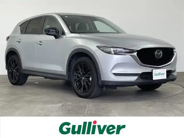 マツダ ＣＸ－５ XD ブラックトーンエディション 大分県 2021(令3)年 7.3万km ソニックシルバーM １０．２５型ナビ　/全方位カメラ　/フルセグ/電動リアドア　/ＥＴＣ　/ＵＳＢ /BT /シートヒーター /パワーシート /ステアリングヒータ /衝突軽減 /パドルシフト /ドラレコ//LEDライト /オートライト ソナー /１9AW