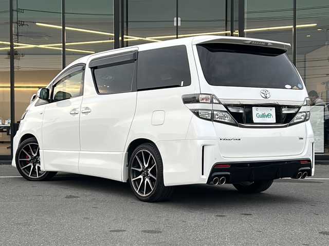 トヨタ ヴェルファイア 3．5Z G’s 茨城県 2014(平26)年 9.6万km ホワイトパールクリスタルシャイン コーナーセンサー/AFS/LEDヘッドライト/カーテンエアバッグ/Bluetooth/バックカメラ/フルセグTV/純正SDナビ/パーキングアシスト/スマートキー/冷房WAC/スペアキー/クルーズコントロール/19インチG`sアルミホイール
