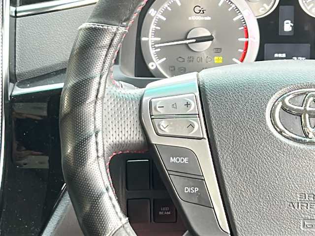 トヨタ ヴェルファイア 3．5Z G’s 茨城県 2014(平26)年 9.6万km ホワイトパールクリスタルシャイン コーナーセンサー/AFS/LEDヘッドライト/カーテンエアバッグ/Bluetooth/バックカメラ/フルセグTV/純正SDナビ/パーキングアシスト/スマートキー/冷房WAC/スペアキー/クルーズコントロール/19インチG`sアルミホイール