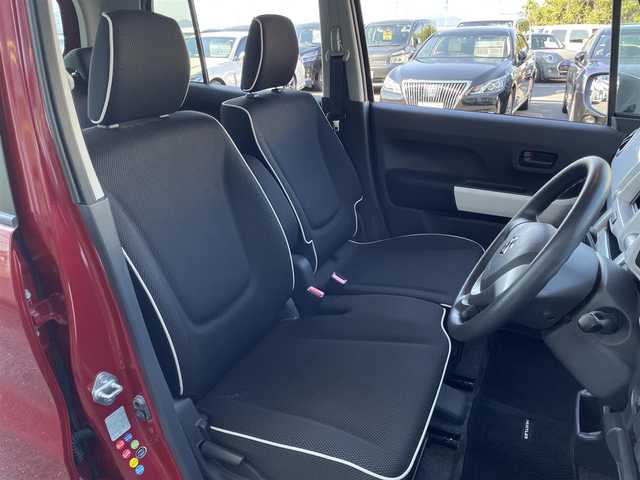 スズキ ハスラー G 島根県 2014(平26)年 6.2万km フェニックスレッドパール/ブルーイッシュブラックパール 登録時走行距離61810km/ワンオーナー/4WD/社外オーディオ/衝突被害軽減ブレーキ/横滑り防止装置/純正フロアマット/純正ドアバイザー/運転席シートヒーター/アイドリングストップ/社外15インチAW/スペアキー