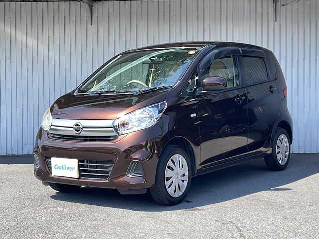 日産 デイズ J 長野県 2016(平28)年 4.8万km モカブラウンP メモリーナビ/ドライブレコーダー /キーレス/フロアマット/バイザー/保証書