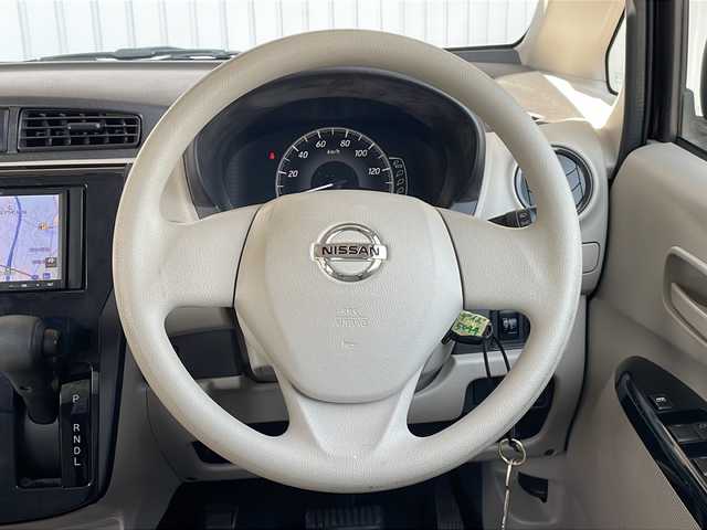 日産 デイズ J 長野県 2016(平28)年 4.8万km モカブラウンP メモリーナビ/ドライブレコーダー /キーレス/フロアマット/バイザー/保証書