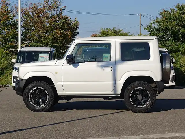 スズキ ジムニー XC 山形県 2020(令2)年 3.5万km ピュアホワイトP パートタイム4WD/デュアルセンサーブレーキサポート/ワンオーナー/SDナビ/　　【CD DVD BT フルセグ USB】/クルーズコントロール/LEDオートヘッドライト/シートヒーター/ステアリングスイッチ/IC付ターボ/電動格納ウィンカーミラー/フォグランプ/純正フロアマット/スマートキー×2/ETC
