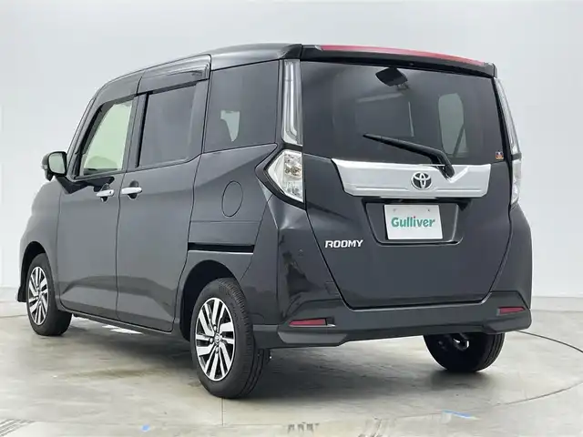 トヨタ ルーミー カスタムG 岡山県 2025(令7)年 0.5万km ブラックマイカメタリック 純正9インチディスプレイオーディオ/(フルセグTV/Bluetooth/USB/Carplay/HDMI)/両側電動スライド/ビルトインETC/シートヒーター(前席)/LEDヘッドライト/バックカメラ/クルーズコントロール/コーナーセンサー(前後)/オートハイビーム/プッシュスタート/スマートキー/スペアキー(1本)/アイドリングストップ/レーンキープアシスト/純正フロアマット/純正アルミホイール/オートライト/フォグランプ