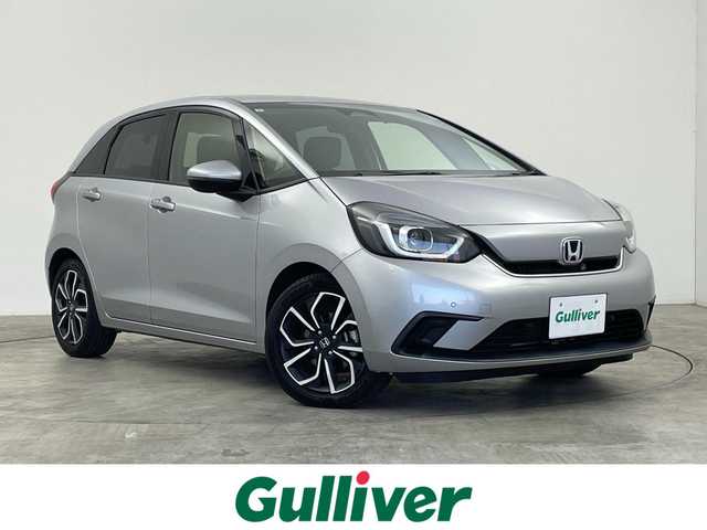 ホンダ フィット e:HEVホーム 群馬県 2020(令2)年 4.6万km ルナシルバーM 純正ナビ　バックカメラ　純正前後ドラレコ　ビルトインETC　ハーフレザーシート　アダプティブクルーズコントロール　ホンダセンシング　純正アルミホイール　LEDヘッドライト　クリアランスソナー　禁煙車