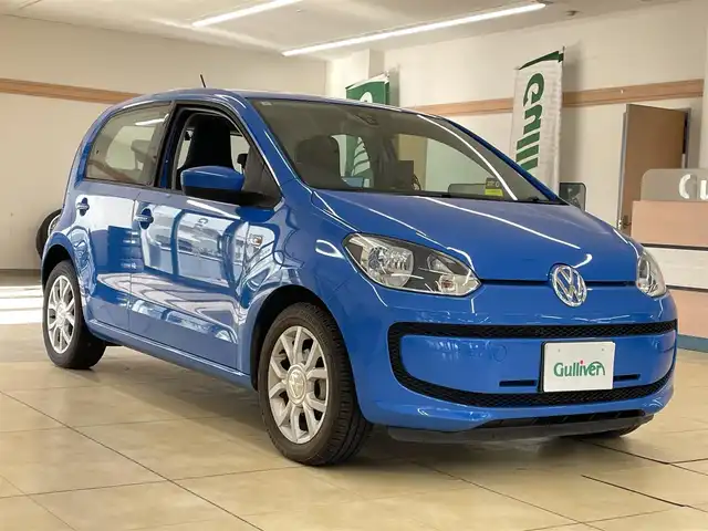 フォルクスワーゲン アップ！ ムーブアップ！ スタイルED2 道央・札幌 2015(平27)年 4.6万km コーンフラワーブルー ・ドライブレコーダー/・社外ポータブルナビ/ワンセグTV/・バックカメラ/・ETC/・キーレス/・横滑り防止/・ミラーヒーター