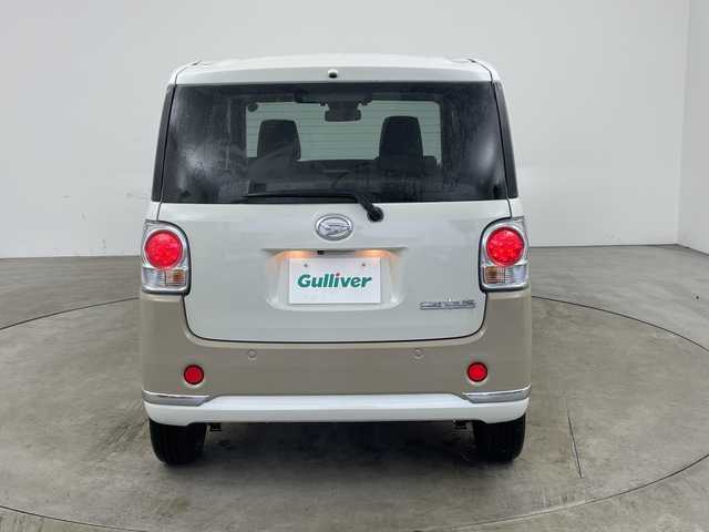 ダイハツ ムーヴ キャンバス G メイクアップ リミテッド　SAⅢ 兵庫県 2022(令4)年 2.2万km パールホワイトⅢ/ナチュラルベージュマイカメタリック 2トーン ・社外ナビ/CD/SD/TV/Bluetooth/・全方位カメラ/・運転席シートヒーター/・両側パワースライドドア/・スマートアシストIII/・衝突軽減ブレーキ/・誤発進抑制機能/・レーンキープアシスト/・オートマチックハイビーム/・ETC/・LEDヘッドランプ/・スマートキー/・アイドリングストップ/・電動格納ミラー/・フォグランプ